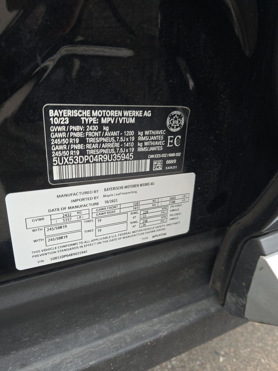 2024 BMW X3 xDrive30i AWD