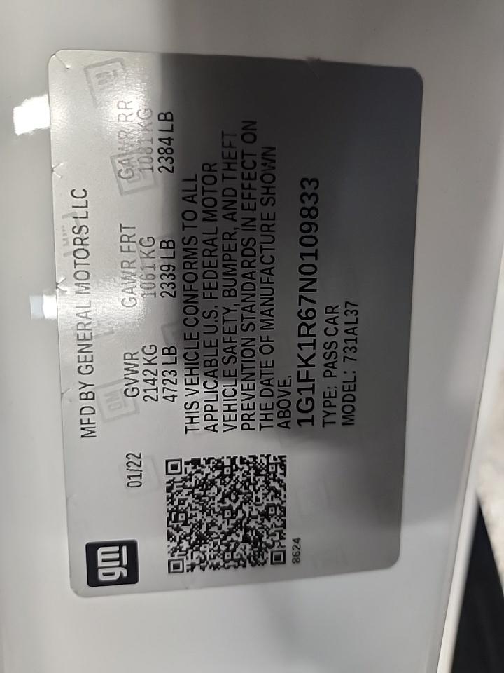 2022 Chevrolet Camaro ZL1 RWD