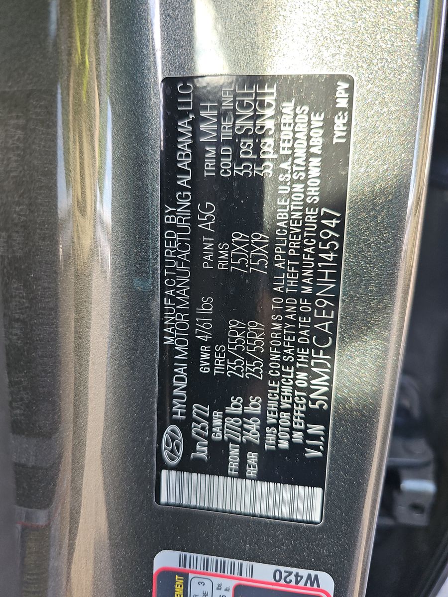 2022 Hyundai Tucson SEL AWD