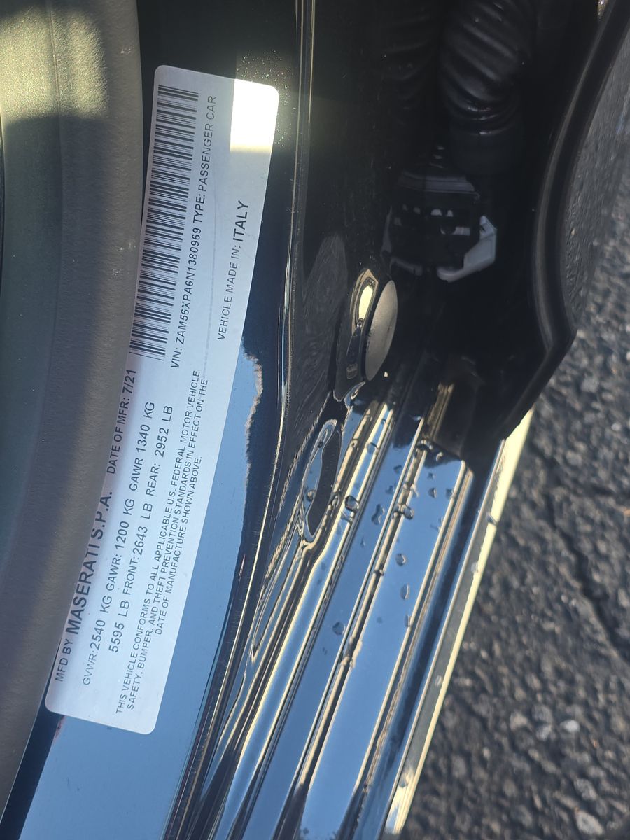 2022 Maserati Quattroporte GT FWD