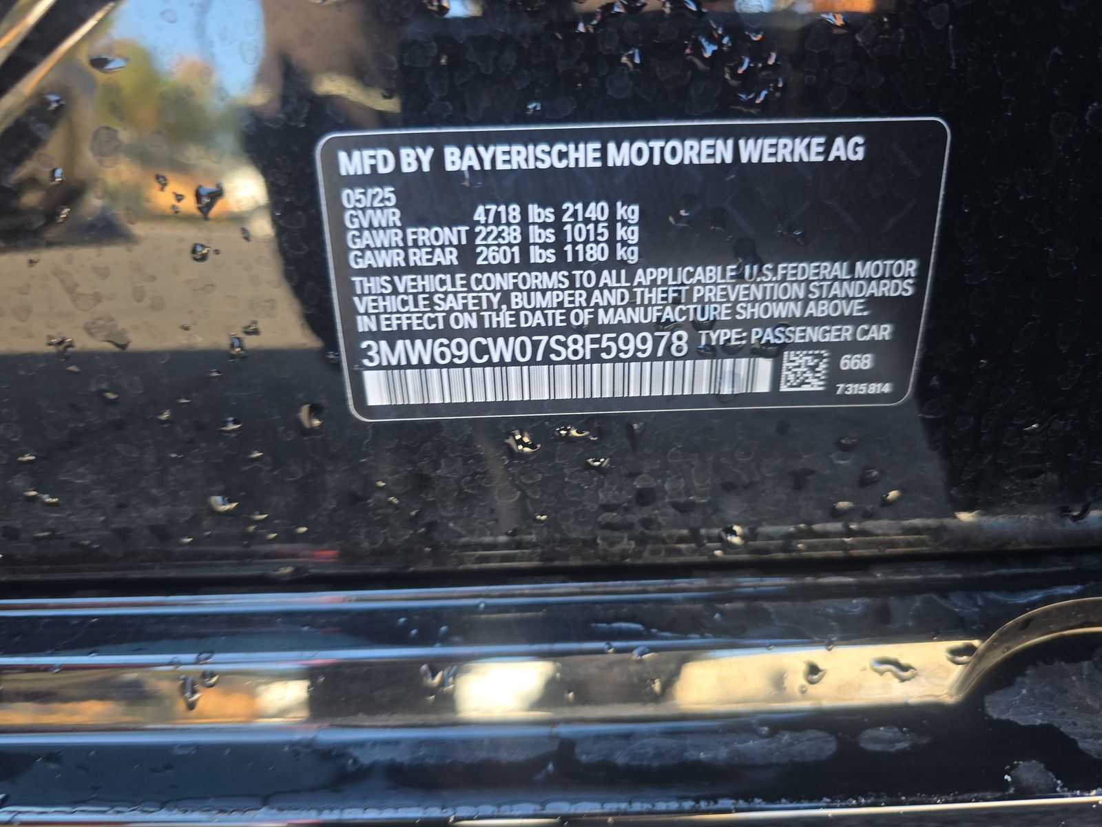 2025 BMW 3 Series 330i RWD