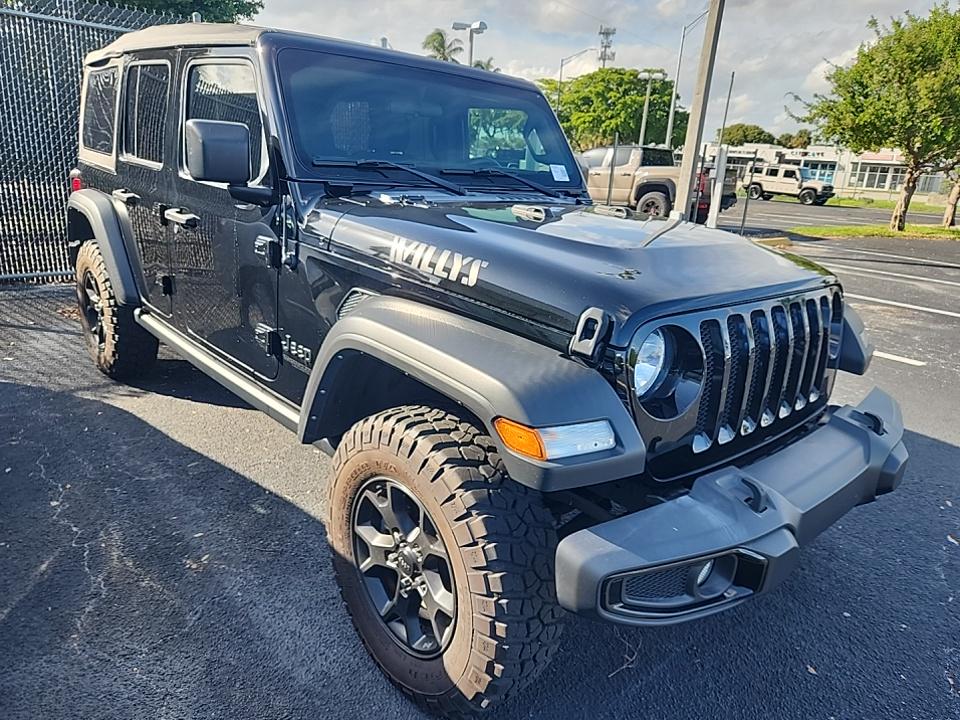 2022 Jeep Wrangler Unlimited Willys Sport Edition AWD