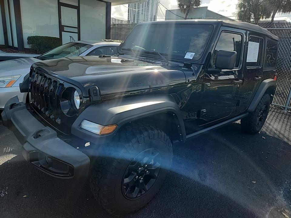 2022 Jeep Wrangler Unlimited Willys Sport Edition AWD
