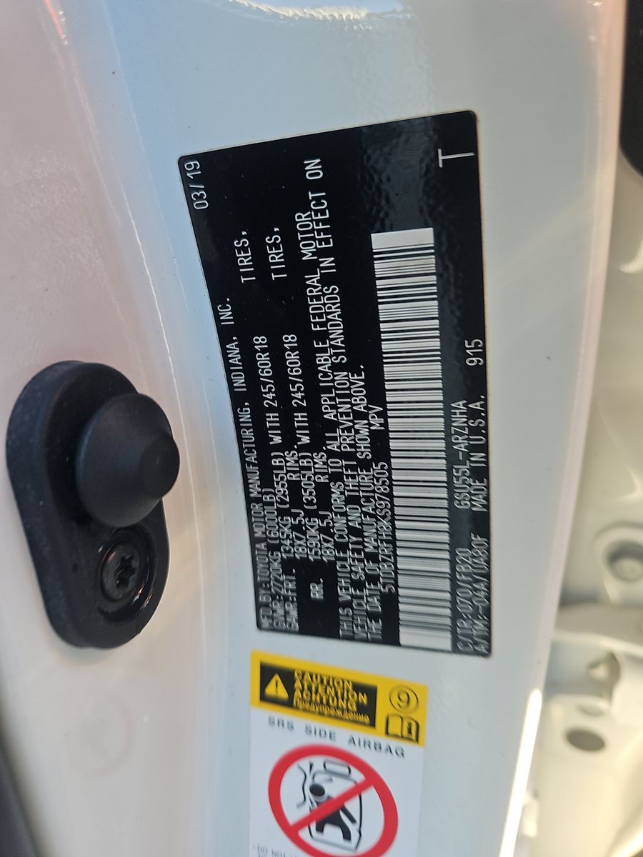 2019 Toyota Highlander LE AWD