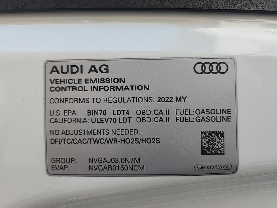 2022 Audi Q7 Premium Plus AWD