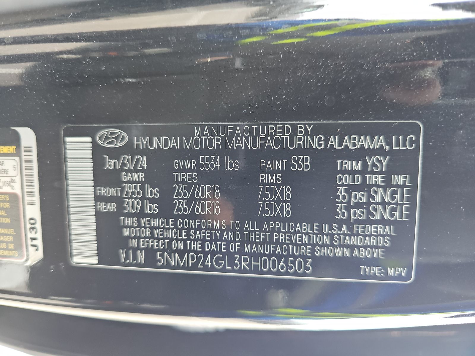 2024 Hyundai Santa Fe SEL FWD