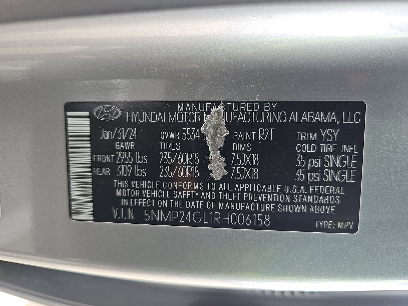 2024 Hyundai Santa Fe SEL FWD