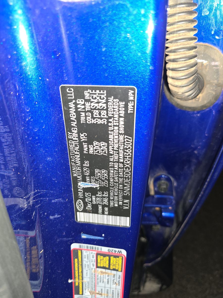 2024 Hyundai Tucson Limited FWD