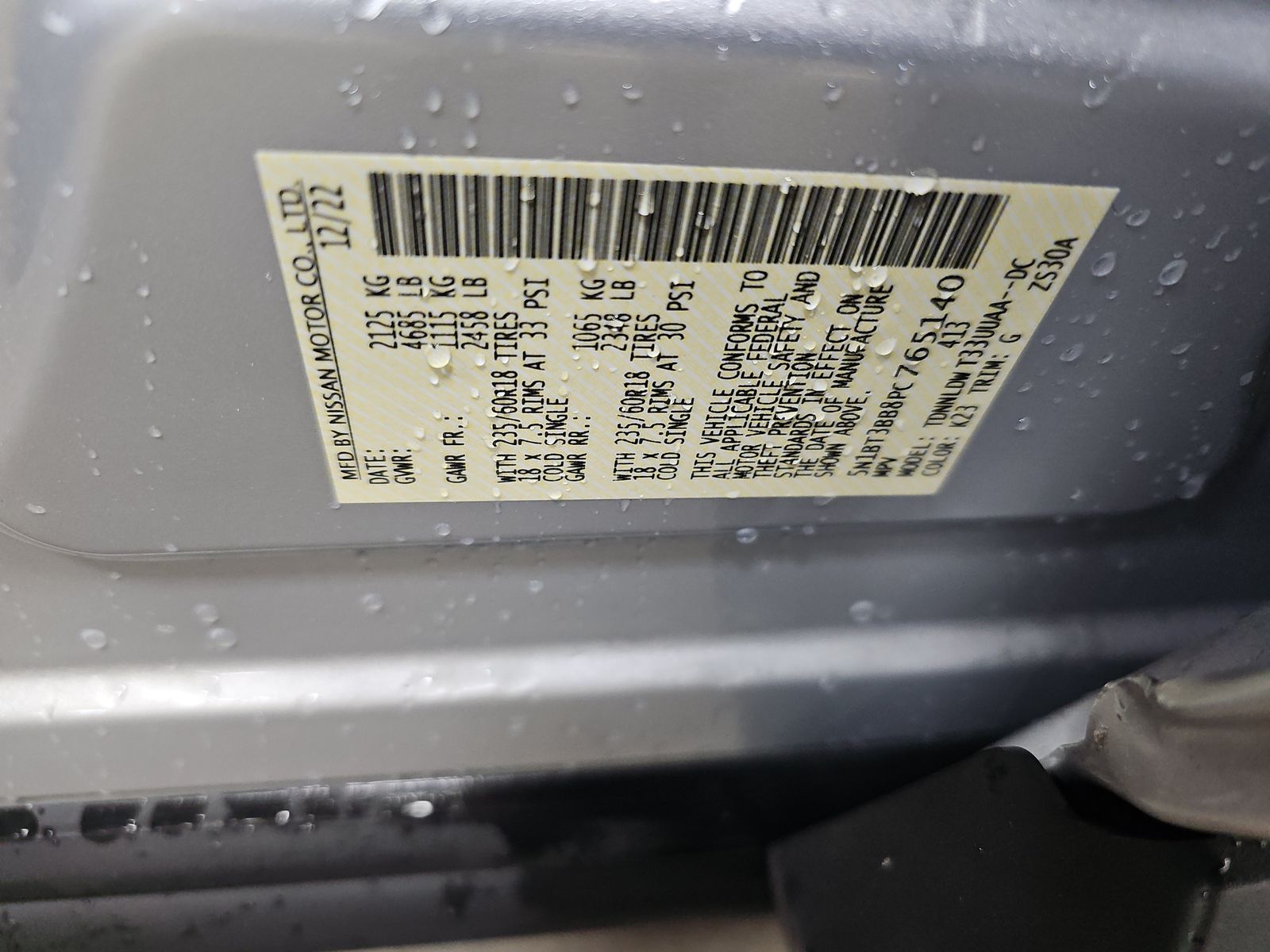 2023 Nissan Rogue SV AWD