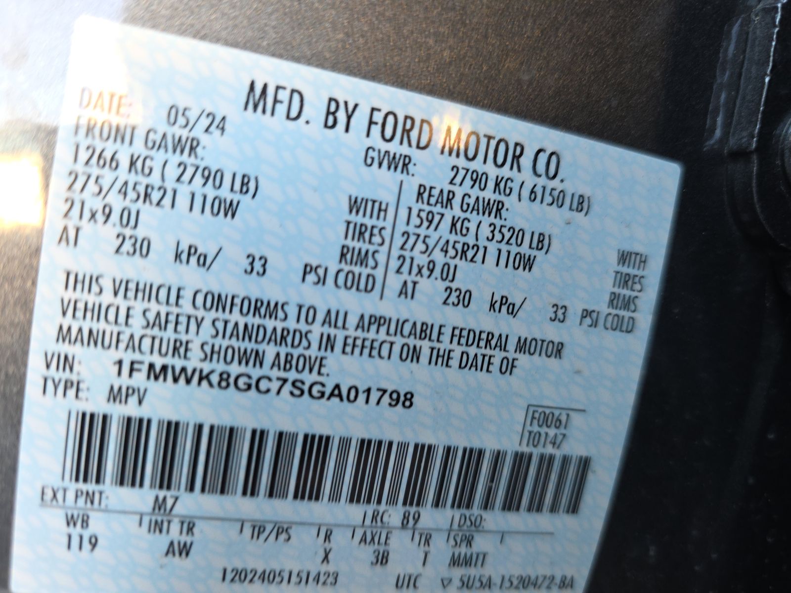 2025 Ford Explorer ST AWD