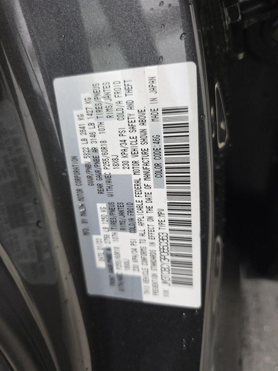 2023 MAZDA CX-9 Touring AWD