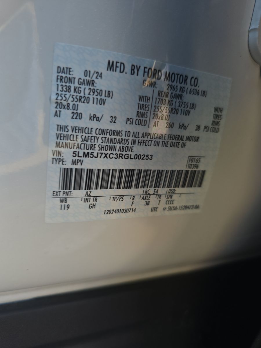 2024 Lincoln Aviator Reserve AWD