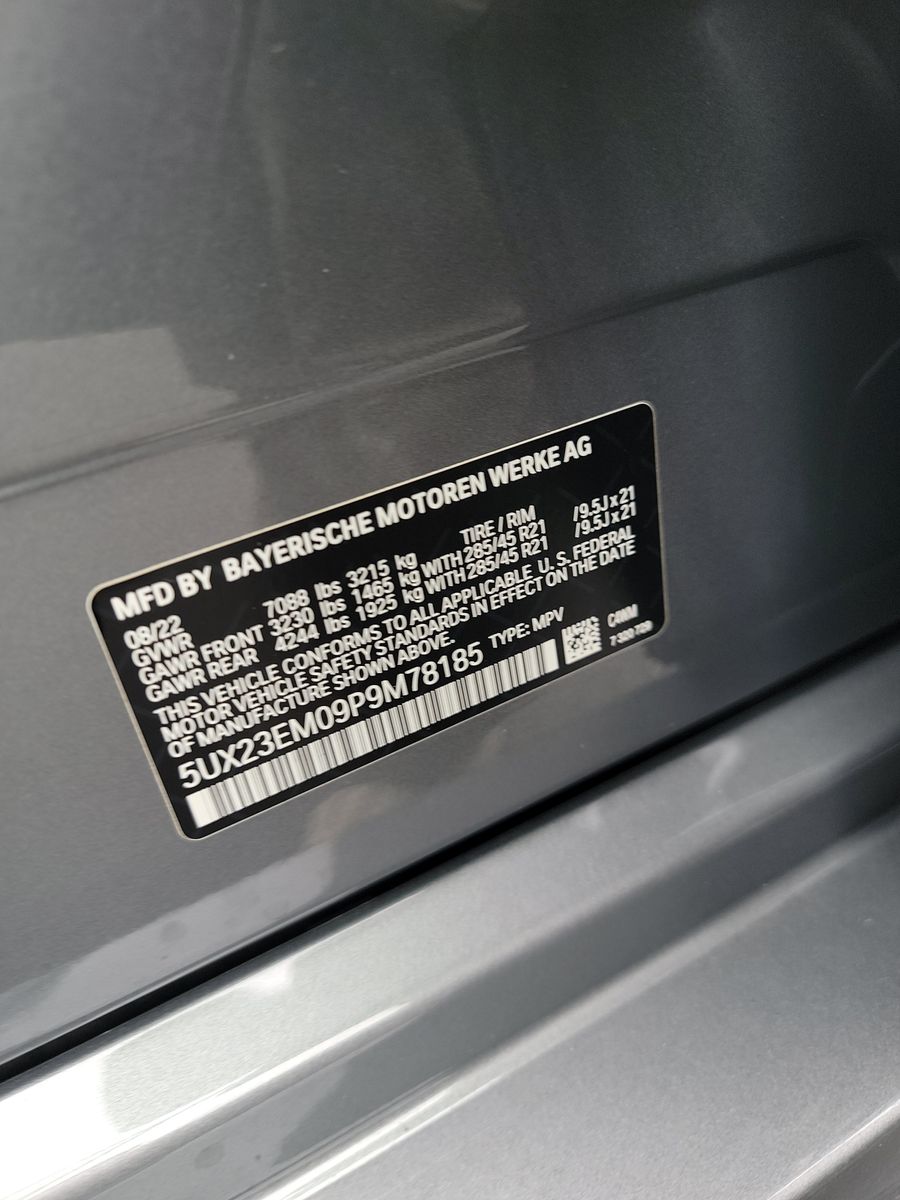 2023 BMW X7 xDrive40i AWD