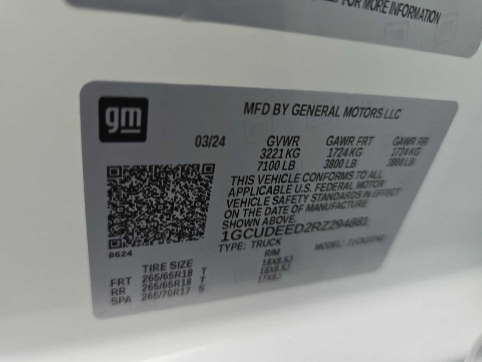 2024 Chevrolet Silverado 1500 RST AWD