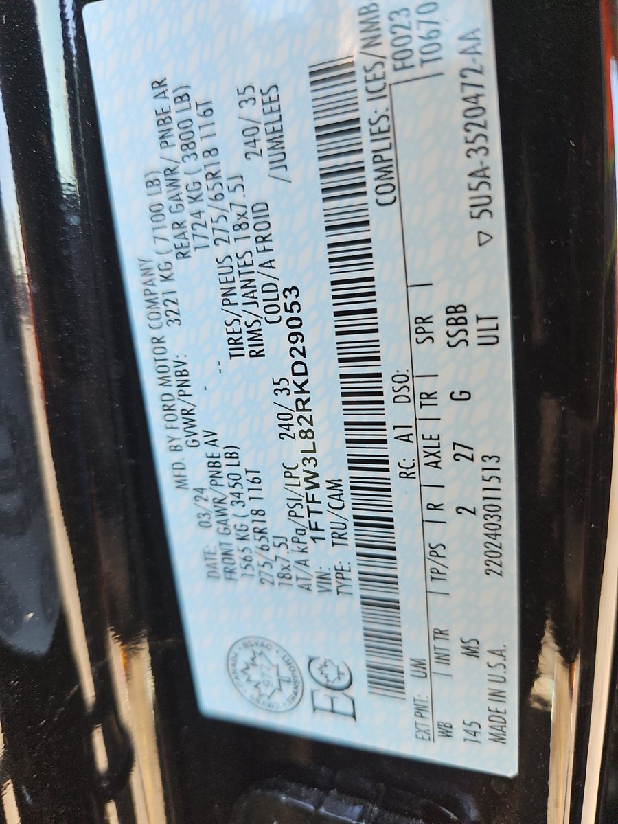 2024 Ford F-150 XLT AWD