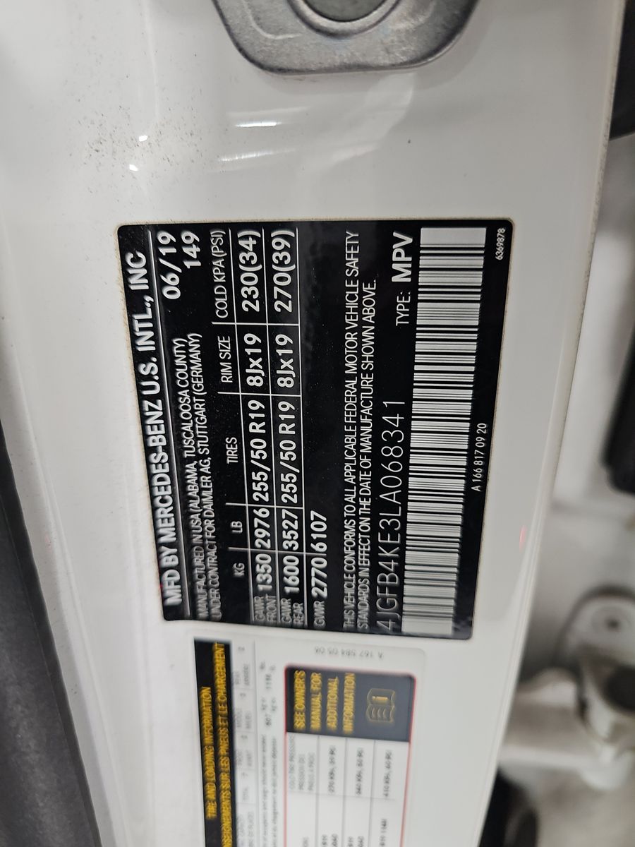 2020 Mercedes-Benz GLE GLE 350 AWD