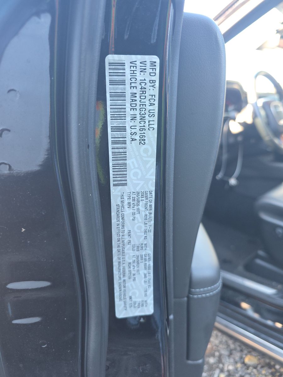 2022 Dodge Durango Citadel AWD