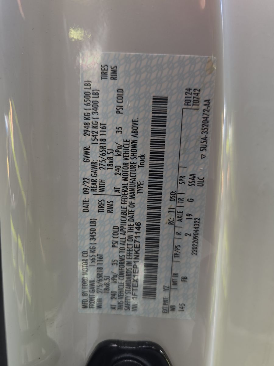 2022 Ford F-150 XLT AWD