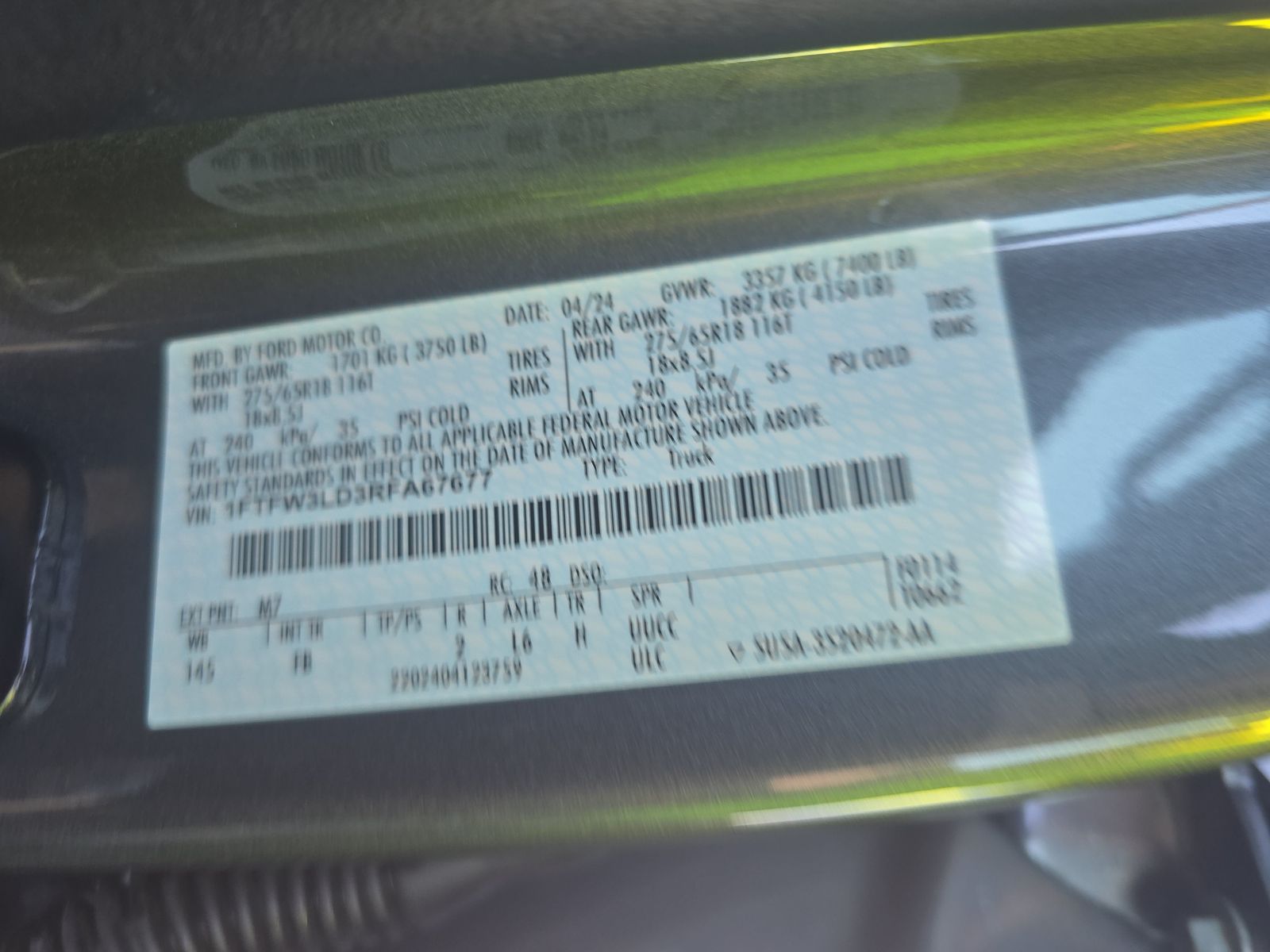 2024 Ford F-150 Hybrid XLT AWD