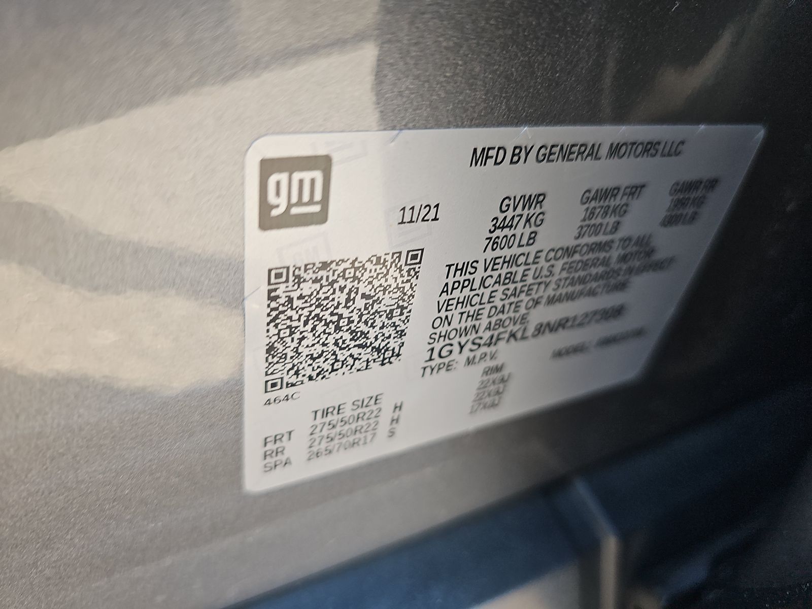 2022 Cadillac Escalade Sport AWD