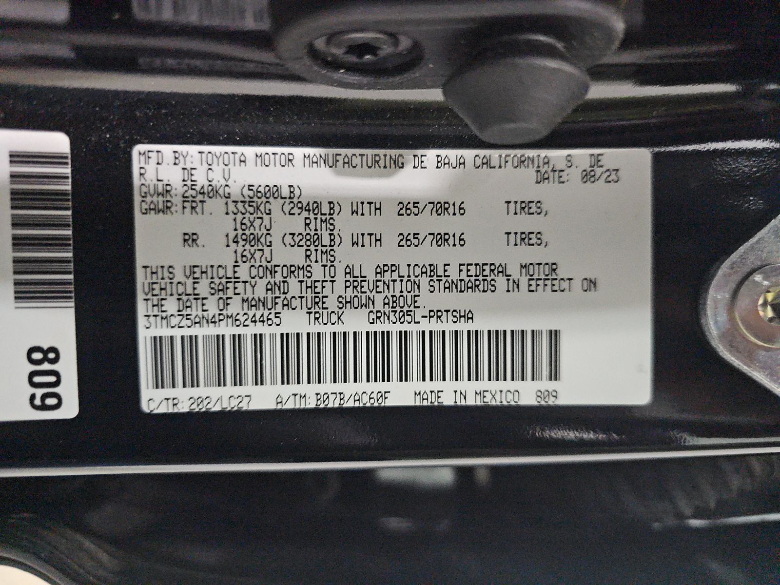 2023 Toyota Tacoma TRD Off-Road AWD