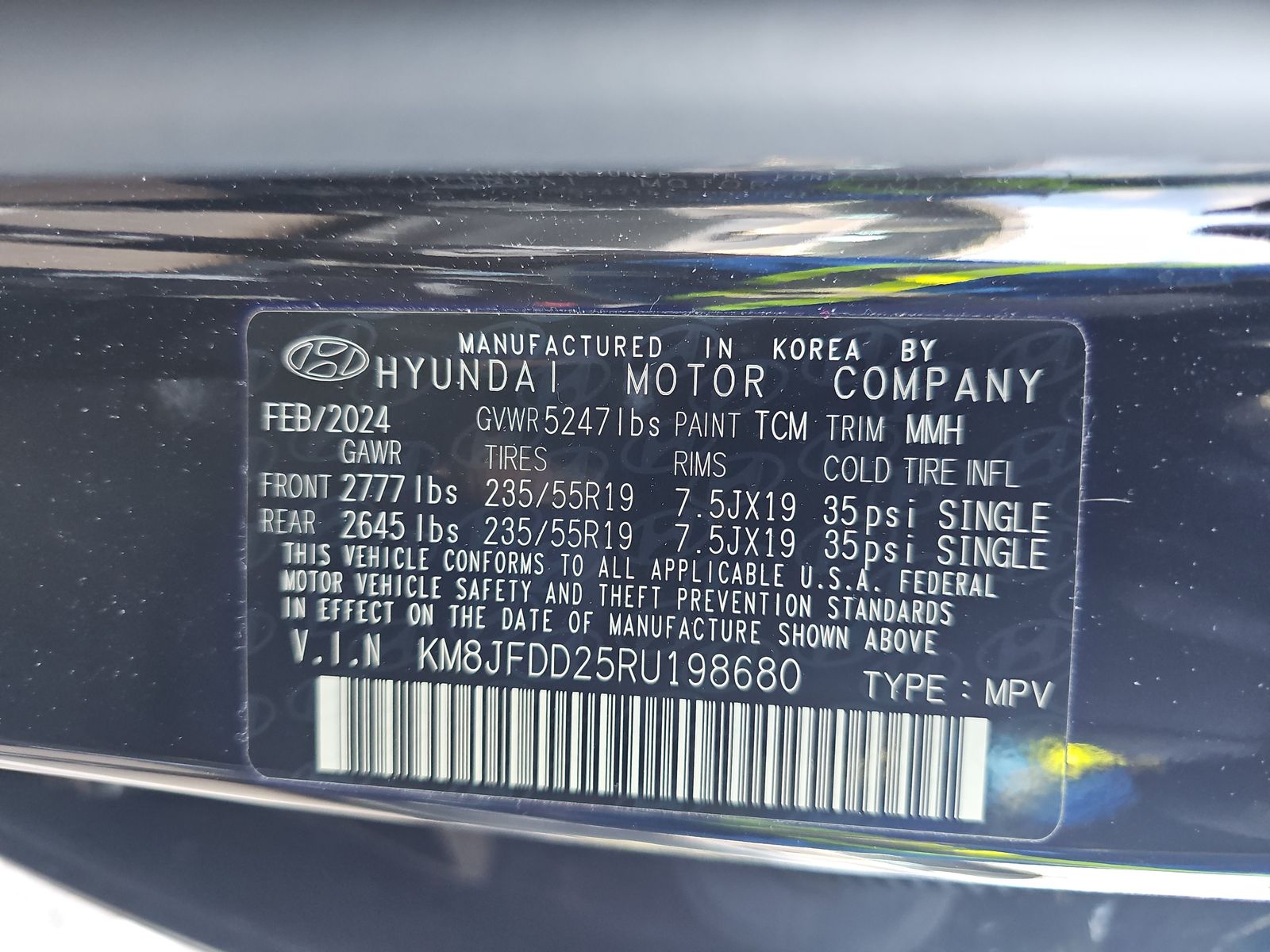 2024 Hyundai Tucson Plug-In Hybrid Limited AWD