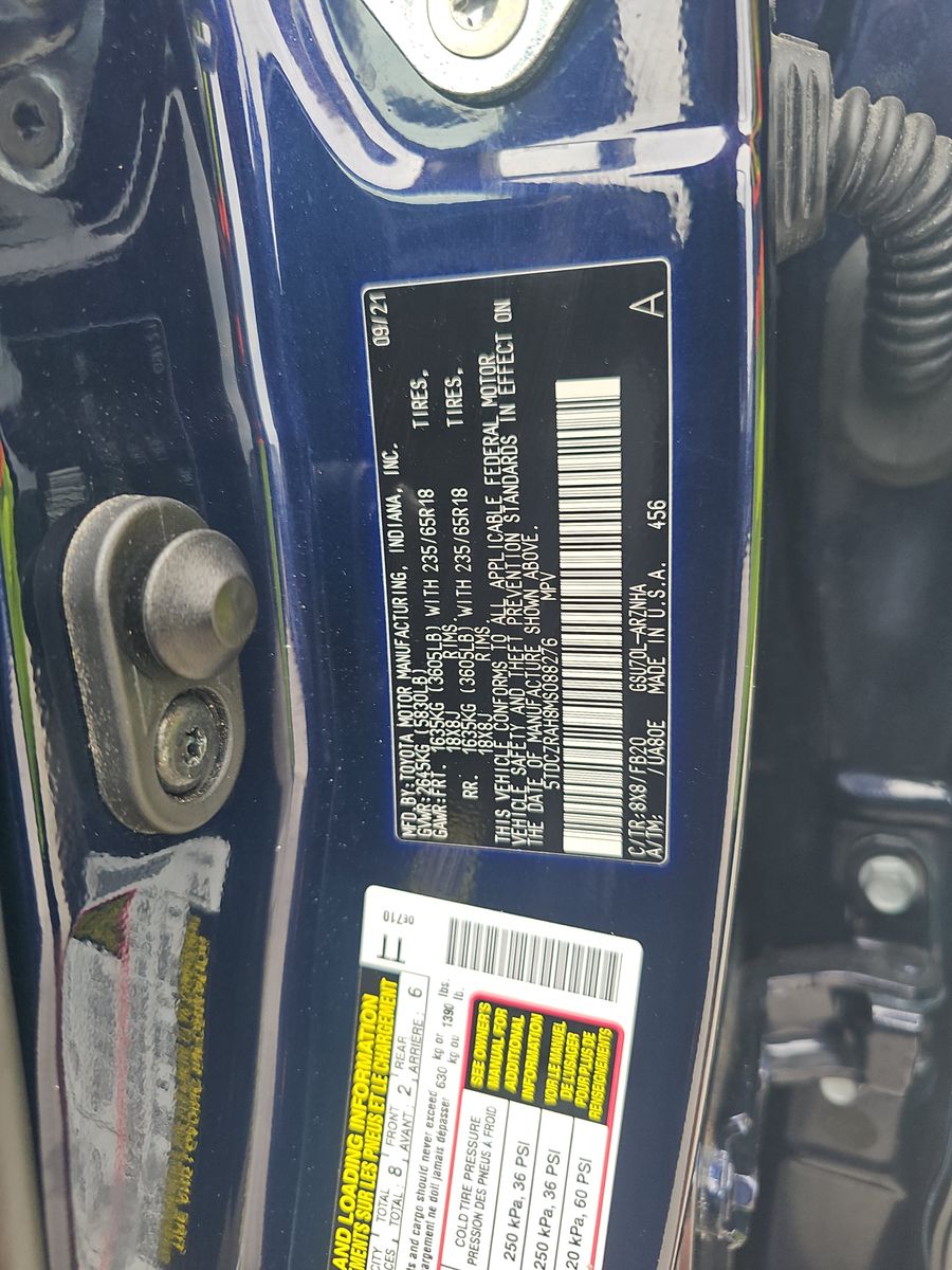 2021 Toyota Highlander L FWD