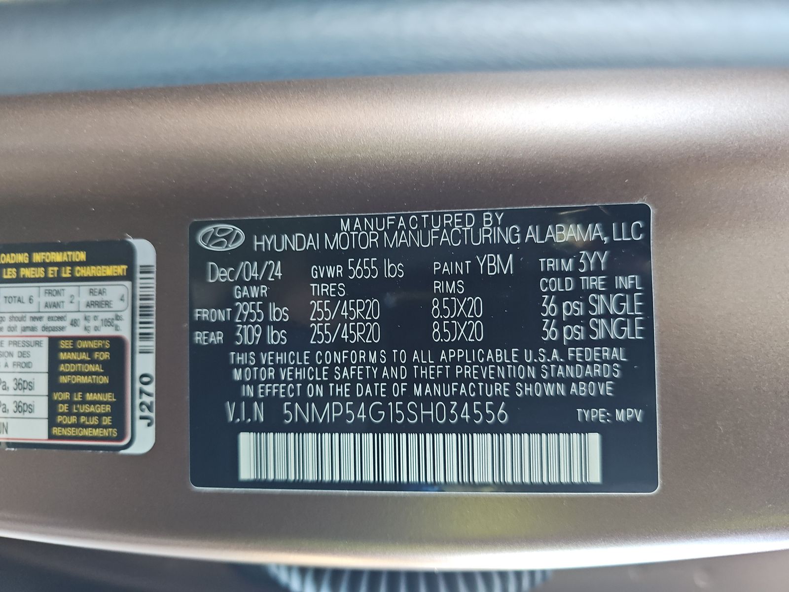 2025 Hyundai Santa Fe Hybrid Calligraphy FWD