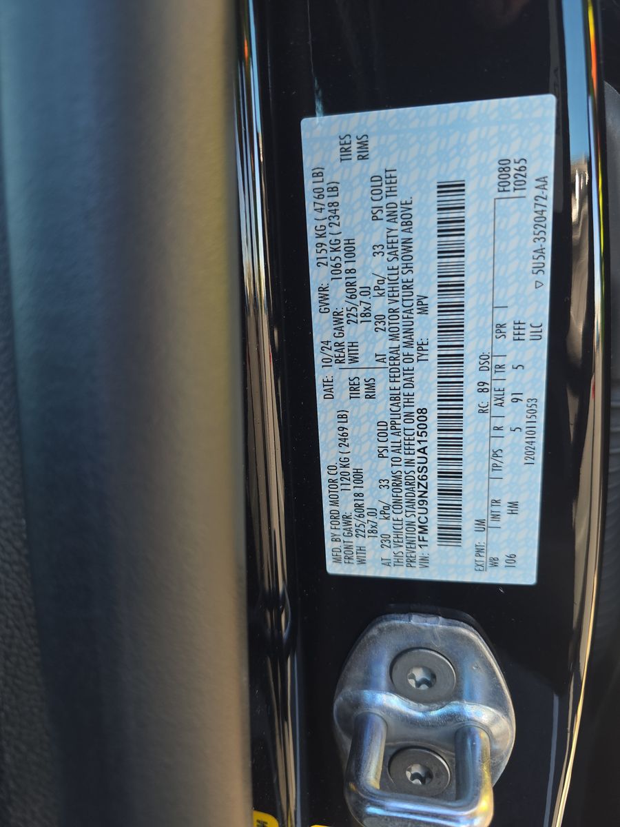 2025 Ford Escape Hybrid ST-Line Elite AWD