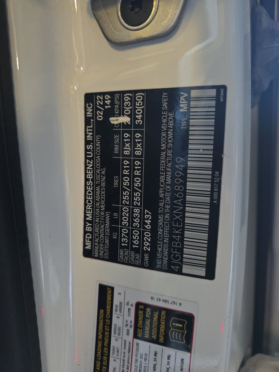 2022 Mercedes-Benz GLE GLE 350 AWD