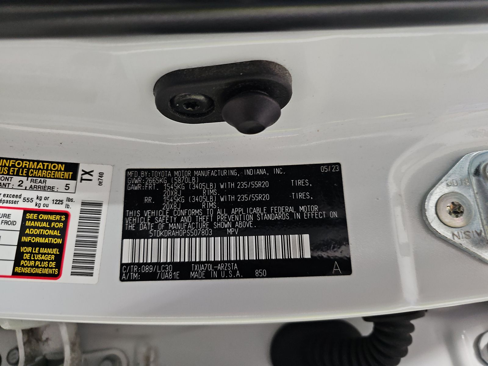 2023 Toyota Highlander XSE FWD