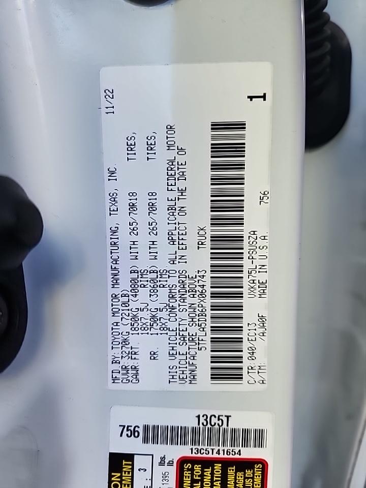 2023 Toyota Tundra SR5 AWD