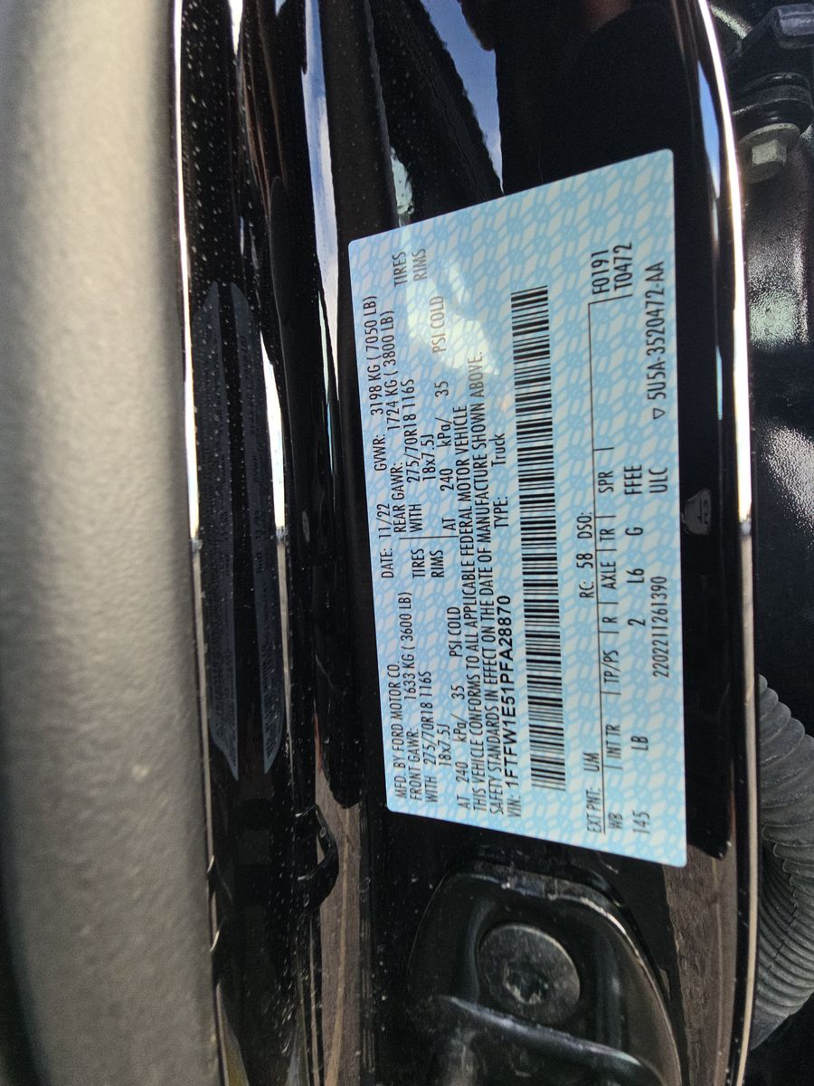 2023 Ford F-150 Tremor AWD