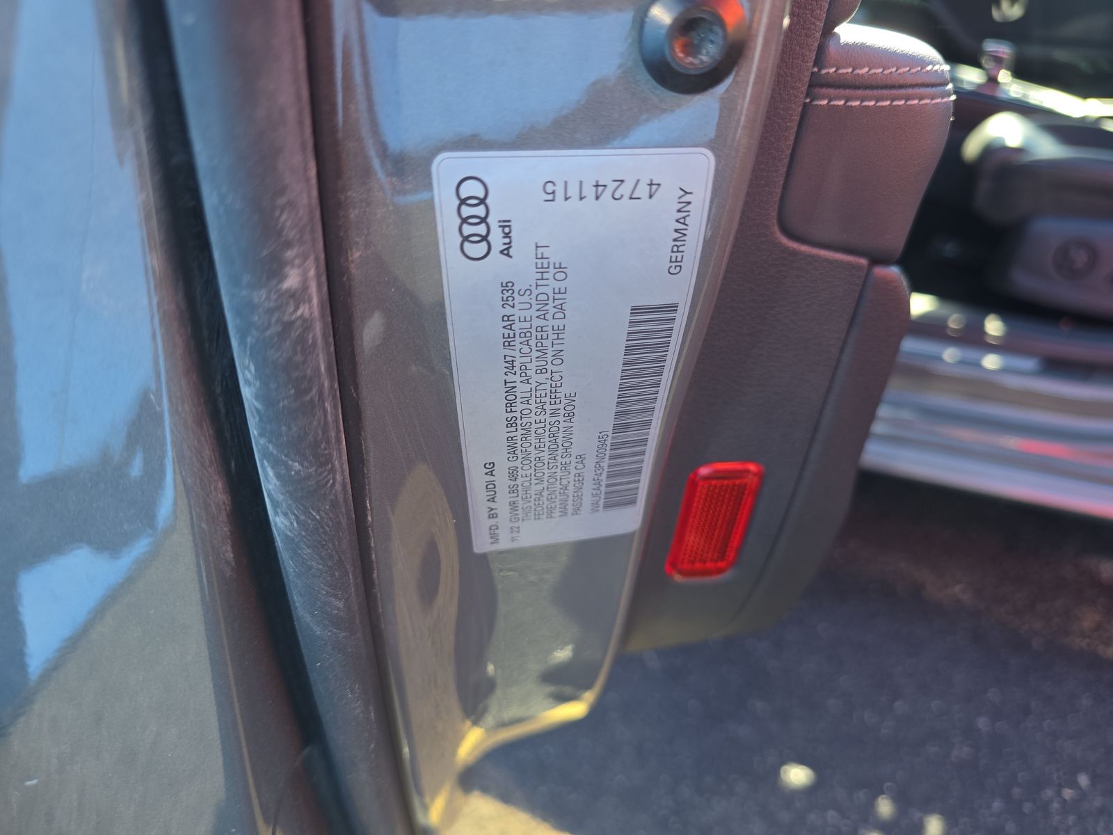 2023 Audi A4 S line Premium Plus AWD