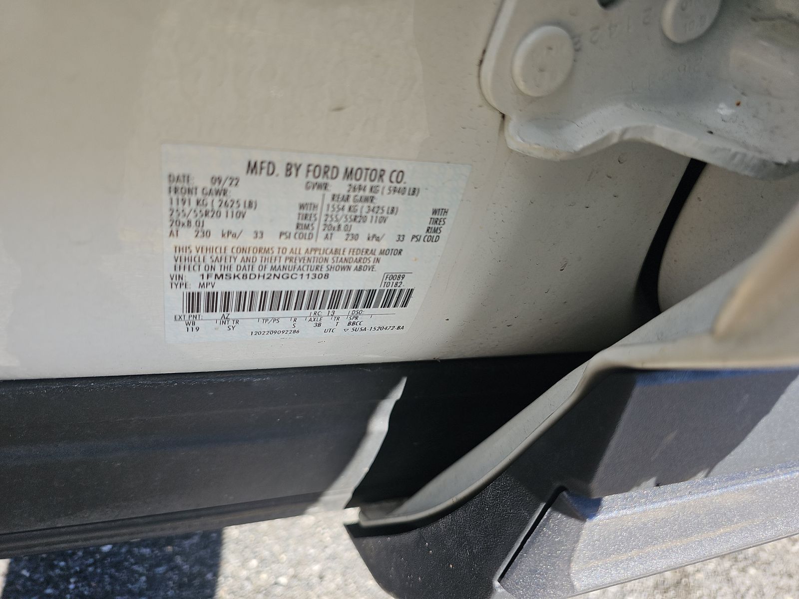 2022 Ford Explorer XLT AWD