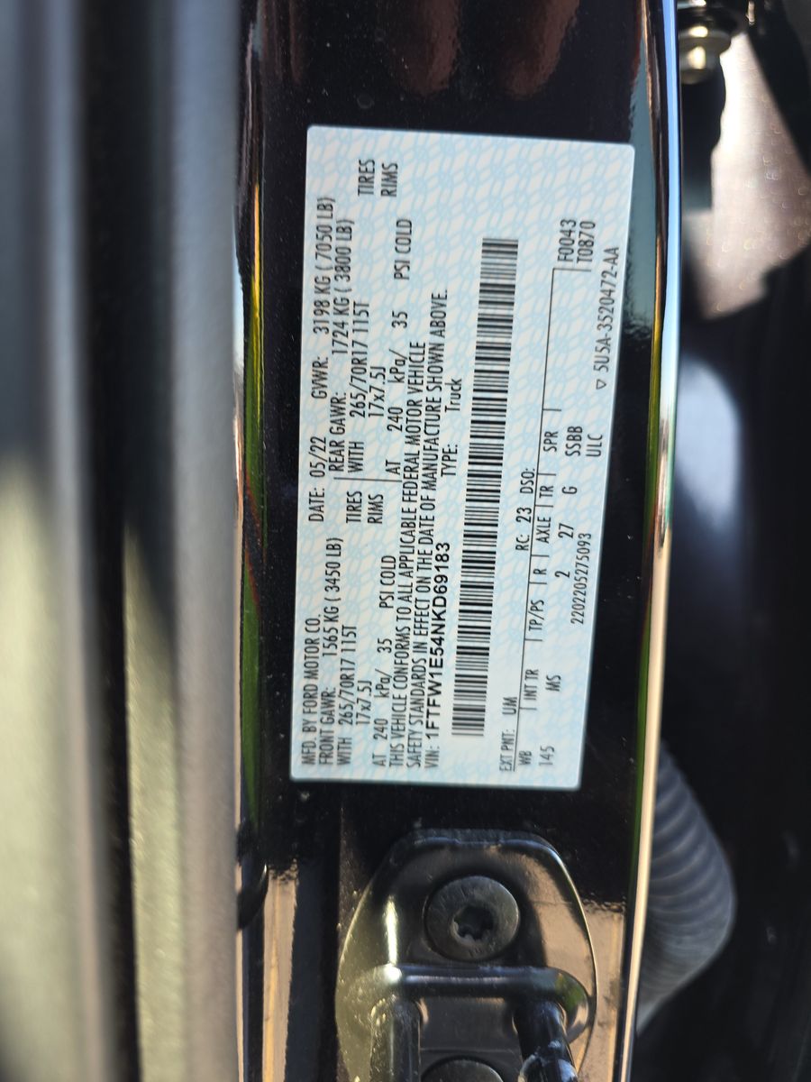 2022 Ford F-150 XLT AWD