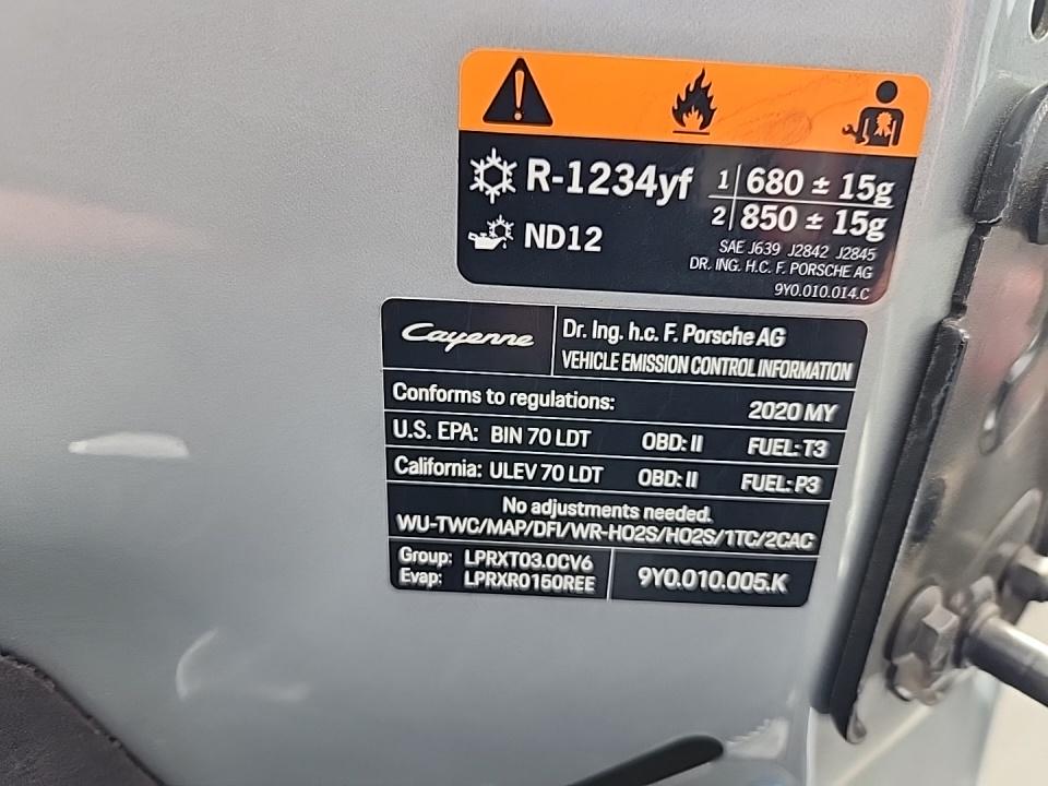 2020 Porsche Cayenne Base AWD