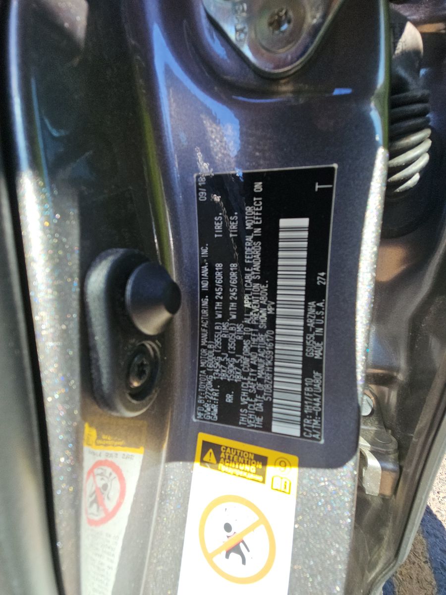 2019 Toyota Highlander LE AWD