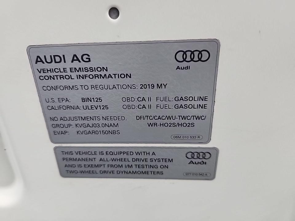 2019 Audi A8 L 3.0T AWD