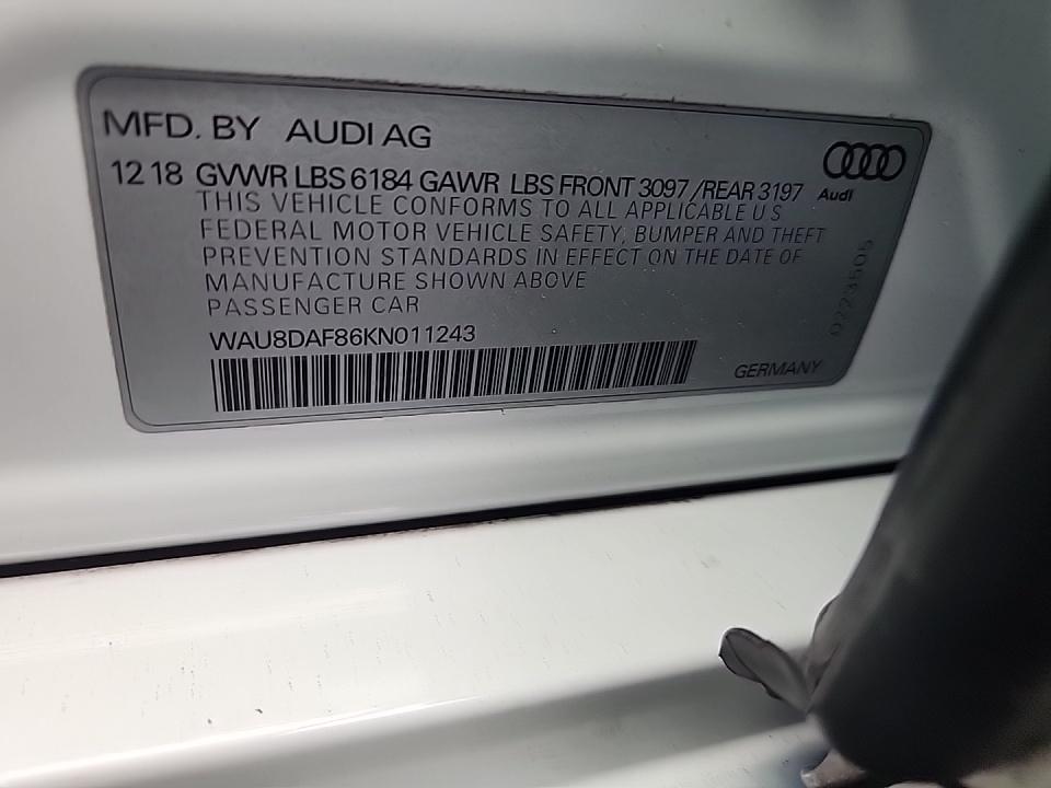 2019 Audi A8 L 3.0T AWD