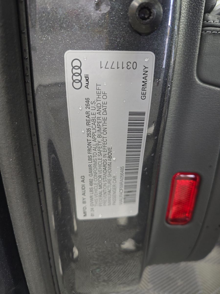 2024 Audi A5 S Line Premium Plus AWD