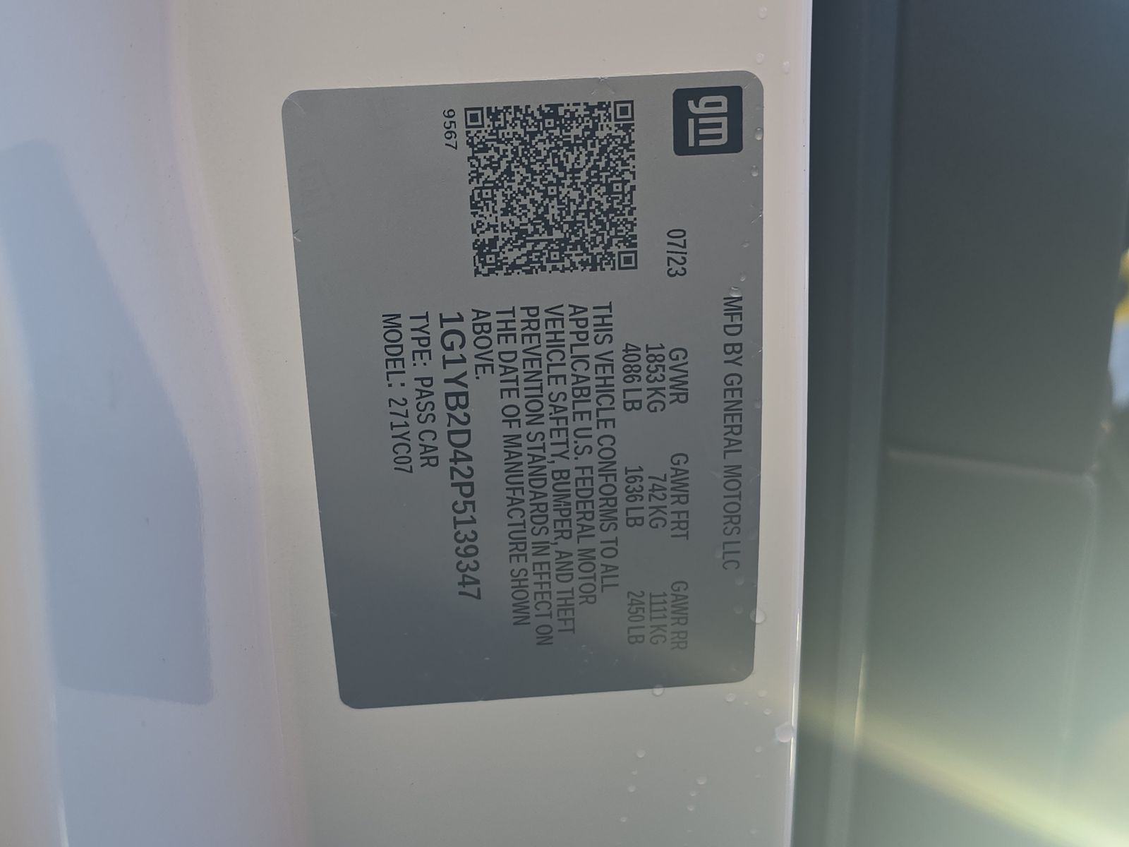 2023 Chevrolet Corvette Stingray RWD