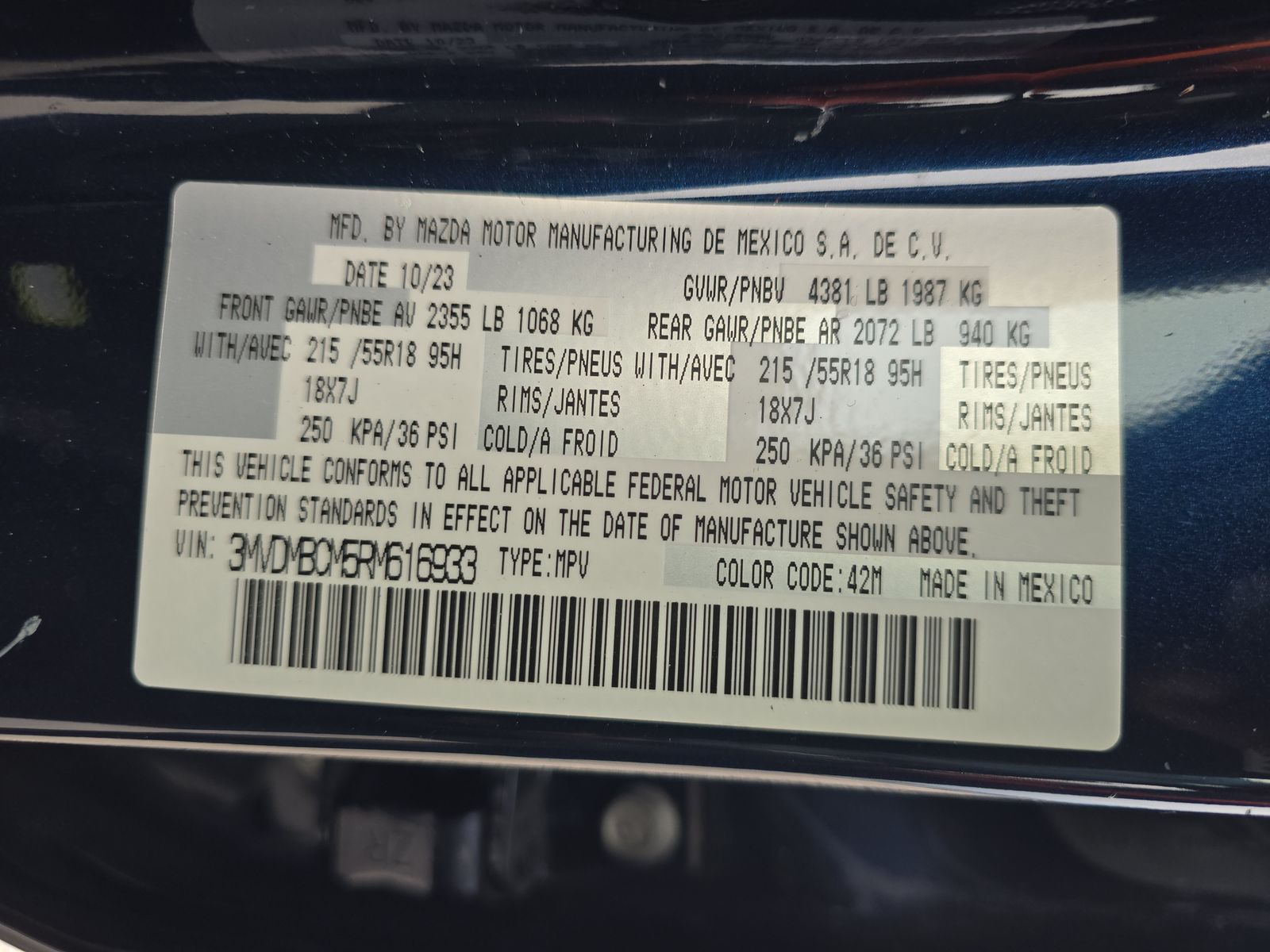 2024 MAZDA CX-30 2.5 S Preferred Package AWD