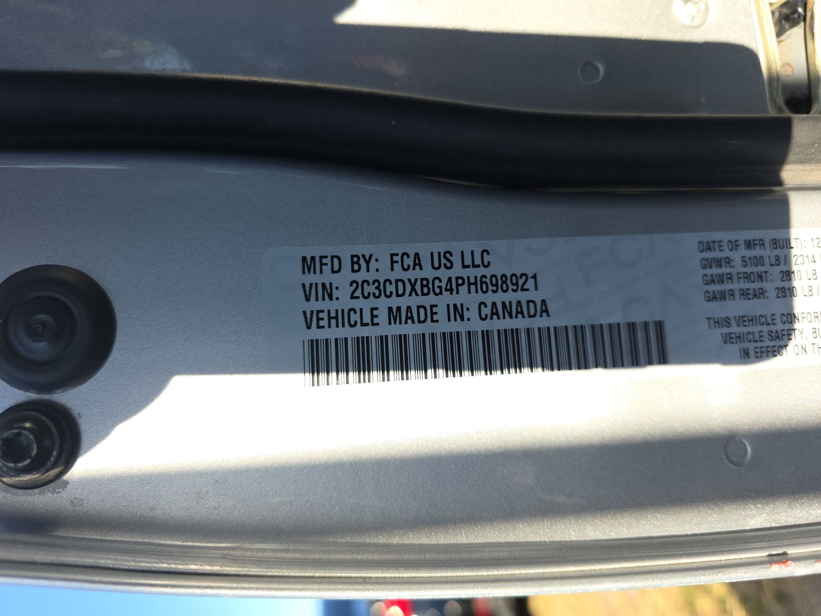 2023 Dodge Charger SXT RWD