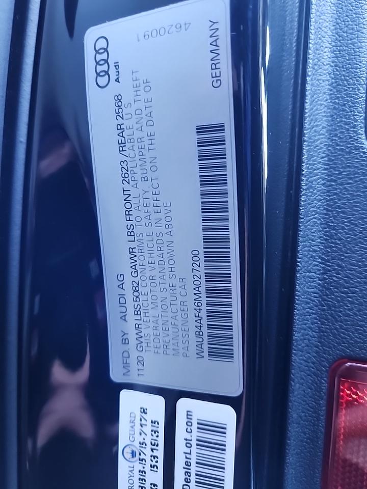 2021 Audi S4 Premium Plus AWD