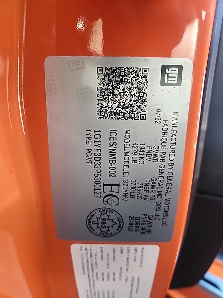 2023 Chevrolet Corvette Z06 RWD