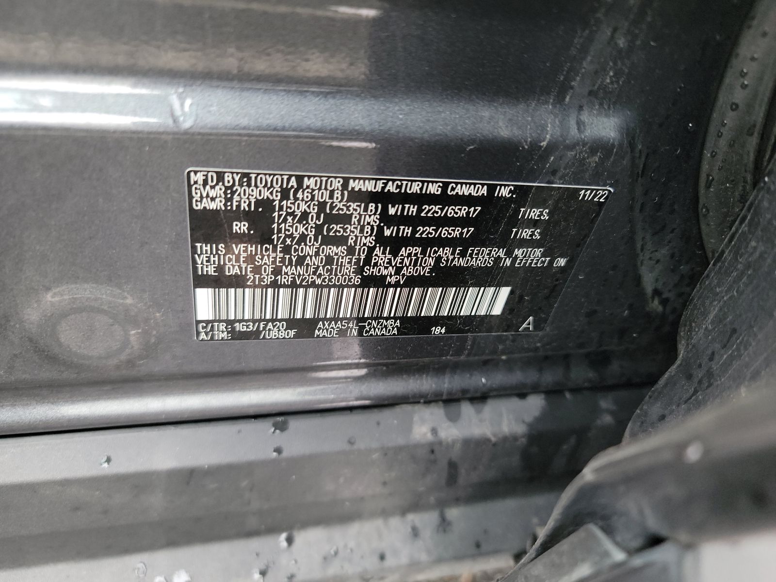 2023 Toyota RAV4 XLE AWD