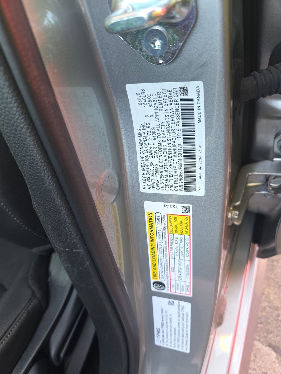 2025 Honda Civic Sport FWD