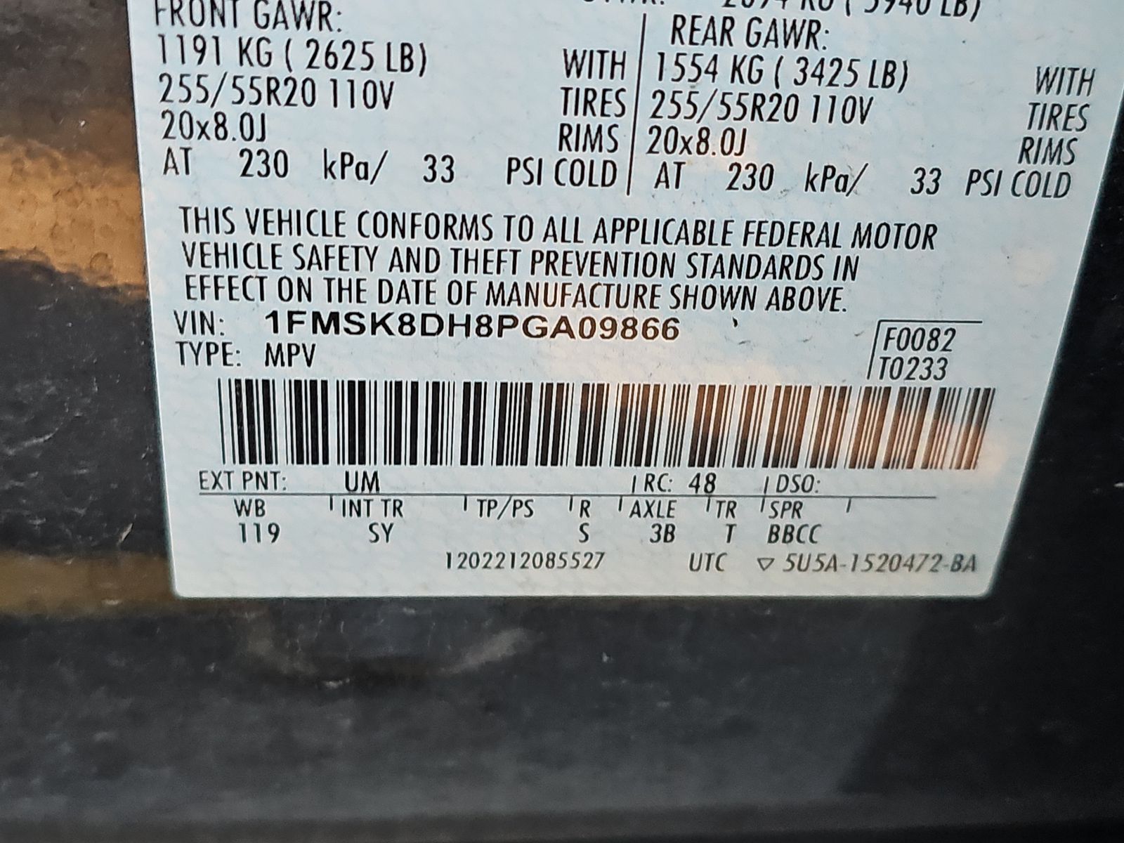 2023 Ford Explorer XLT AWD