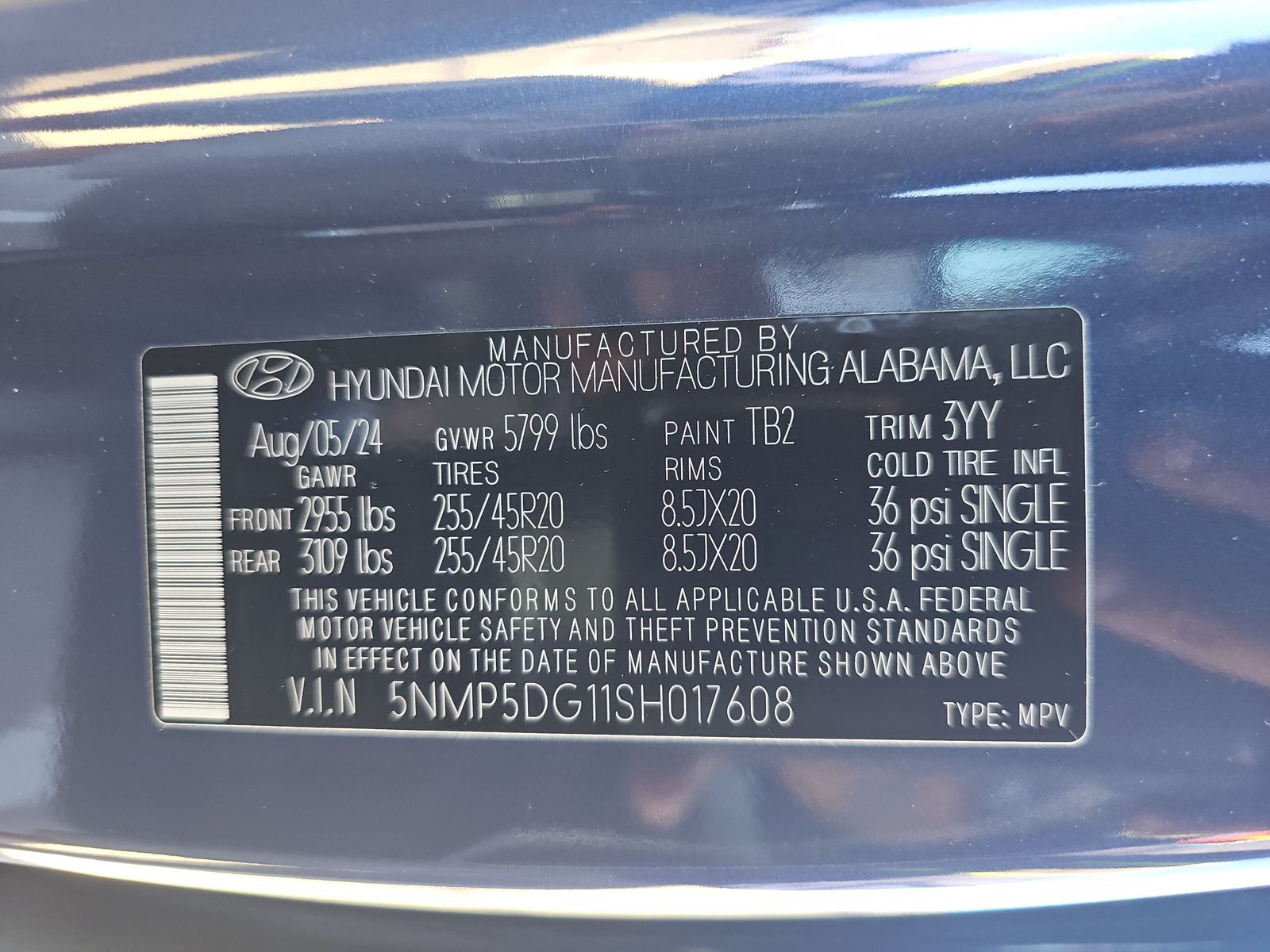 2025 Hyundai Santa Fe Hybrid Calligraphy AWD